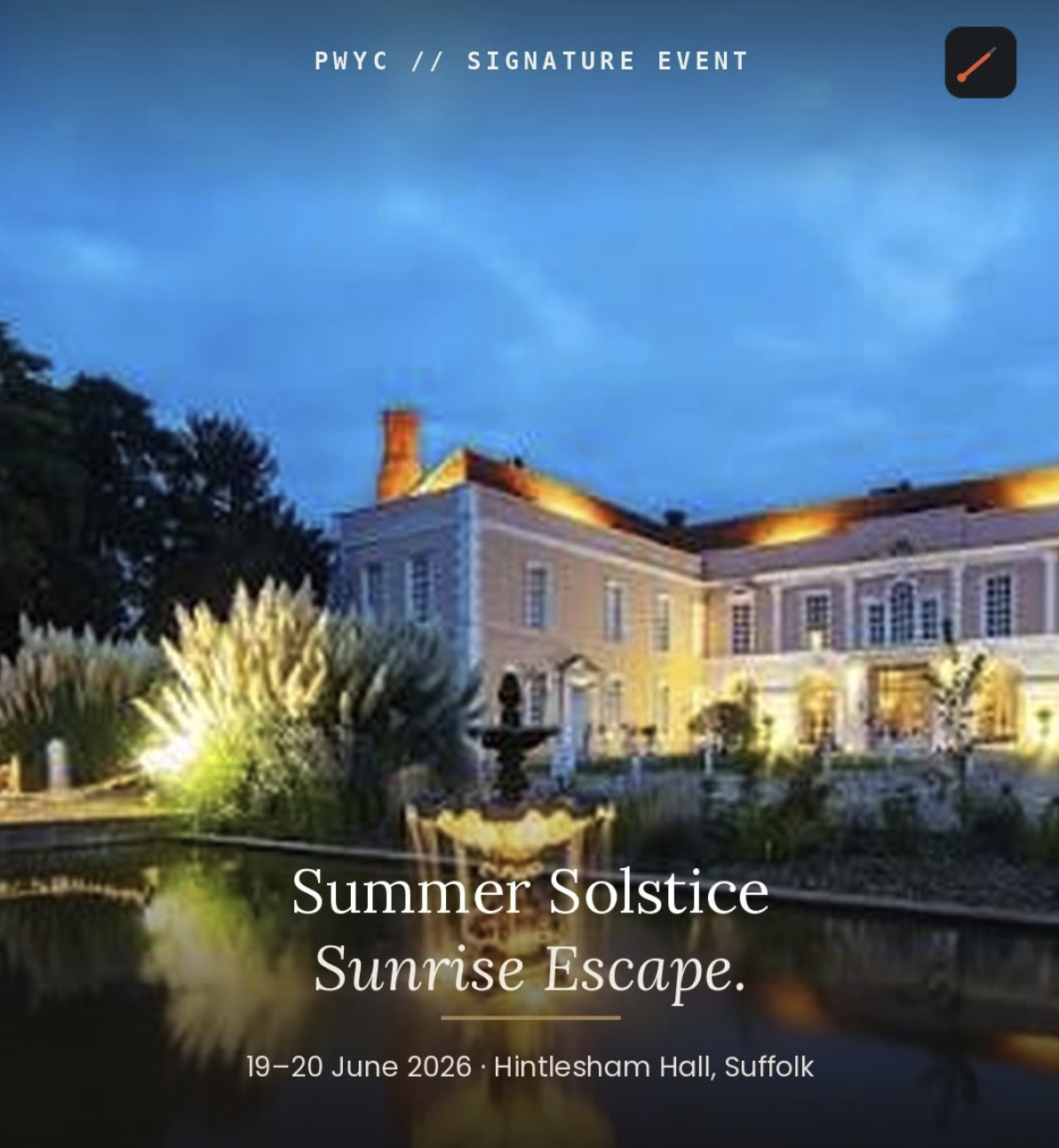 Summer Solstice Sunrise Escape